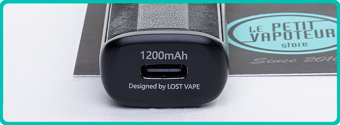 Charge du Pod Ursa Nano 3 Lost vape